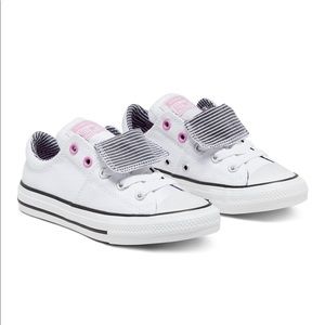 converse all star maddie pin stripe shoe